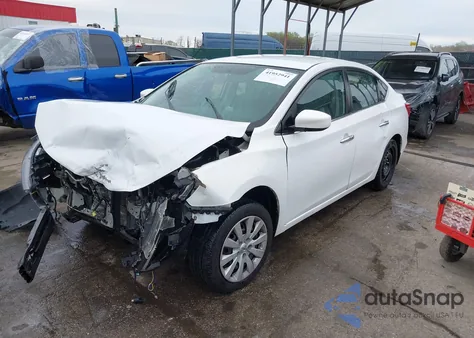 2016 Nissan Sentra Sv from USA, damaged, VIN 3N1AB7AP7GL664718